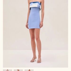 ISO Alexis Nava Dress Blue